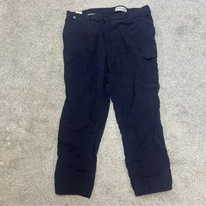 Carhartt Pants Men's 42x30 FR Cargo Navy Blue Flame Resistant Work 344-20